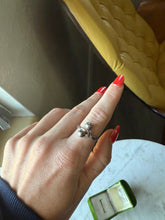 Load image into Gallery viewer, Braided Sterling Silver Ring Size 8.5
