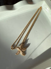 Load image into Gallery viewer, Vintage Starfish Gold Plated Necklace

