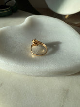 Load image into Gallery viewer, Vintage 14k Gold Opal Amethyst Citrine Ring Size 3.5
