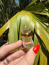 Load image into Gallery viewer, Milor Italy 14k Resin Ring Size 9.25
