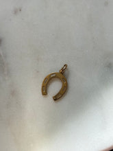 Load image into Gallery viewer, Vintage 12ct Gold Horseshoe Pendant
