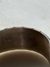 Load image into Gallery viewer, Vintage Navajo Sterling Pink Opal Cuff Bracelet
