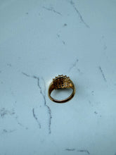 Load image into Gallery viewer, Purple Gold Vermeil Ring Size 9
