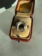Load image into Gallery viewer, Ribbed Sterling Silver Ring Size 6.5
