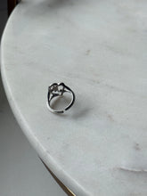 Load image into Gallery viewer, ‘M’ Sterling Silver Ring Size 5.25
