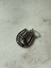 Load image into Gallery viewer, Horseshoe Sterling Silver Charm
