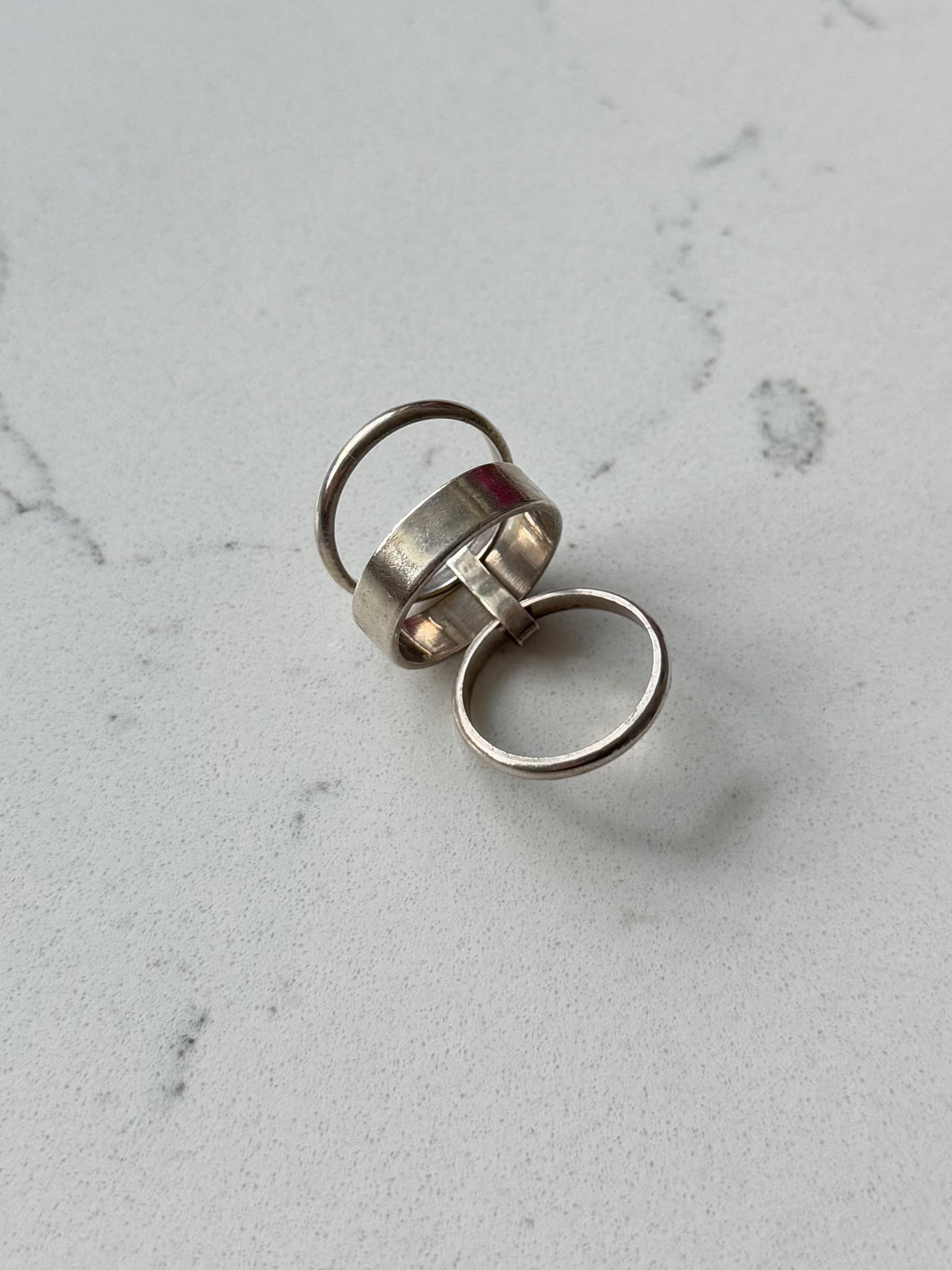 Trilogy Mexico Vintage Sterling Ring Size 7