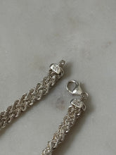 Load image into Gallery viewer, Heart Rope Two-Tone Sterling Silver Bracelet 8”
