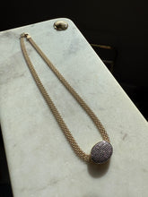 Load image into Gallery viewer, Italian Gold Vermeil Two-Tone Sterling Necklace 17”
