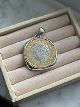 Load image into Gallery viewer, Milor 1000 Italian Lire Coin set in Sterling Silver
