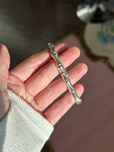Load image into Gallery viewer, Bamboo Link Sterling Silver Bracelet 7.25”
