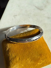 Load image into Gallery viewer, Vintage Fish Sterling Silver Bangle Bracelet
