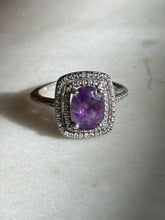 Load image into Gallery viewer, Amethyst Sterling Silver Ring
