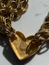 Load image into Gallery viewer, Vintage Givenchy Heart Necklace

