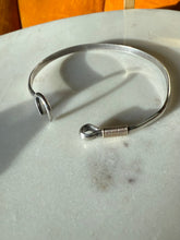 Load image into Gallery viewer, Vintage Sterling Silver &amp; 14k Gold Bracelet
