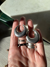 Load image into Gallery viewer, Italian Sterling Silver Hoops
