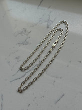 Load image into Gallery viewer, Italian Sterling Biker Chain 20”
