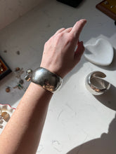 Load image into Gallery viewer, Vintage Solid Sterling Silver Wide Cuff Bracelet
