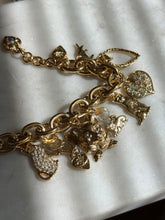 Load image into Gallery viewer, Kirks Folly Cat Charm Bracelet
