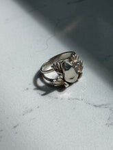 Load image into Gallery viewer, Articulated Frog Sterling Silver Ring Size 6.5
