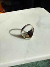 Load image into Gallery viewer, Tigers Eye Sterling Silver Ring Size Size 9.5
