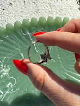 Load image into Gallery viewer, Malachite Sterling Silver Ring Size 9.5
