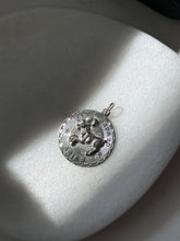 Load image into Gallery viewer, Vintage Aries Zodiac Sterling Pendant
