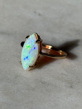 Load image into Gallery viewer, Marquise Opal 14k Yellow Gold Ring Size 6
