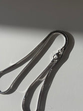 Load image into Gallery viewer, Vintage Italian Sterling Silver Snake Chain 18”
