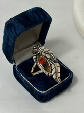 Load image into Gallery viewer, Kentucky Agate Sterling Silver Ring Size 13
