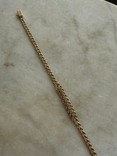Load image into Gallery viewer, Double Rope 14k Gold Diamond Bracelet
