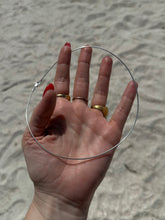 Load image into Gallery viewer, Vintage Sterling Silver Thin Omega Necklace
