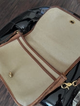 Load image into Gallery viewer, Vintage Coach Twill &amp; Leather Crossbody Purse
