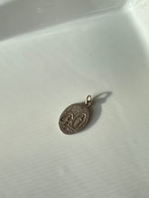 Load image into Gallery viewer, Antique French Silver Enamel Virgin Mary Charm
