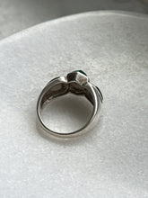 Load image into Gallery viewer, Black Onyx &amp; Chalcedony Ring Size 6.75
