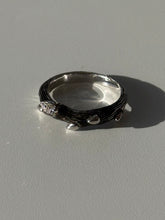 Load image into Gallery viewer, Stephen Dweck Sterling Silver Diamond Branch Ring Size 9
