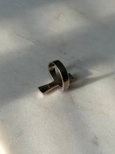 Load image into Gallery viewer, Solid Sterling Silver Cross Ring Size 4.25
