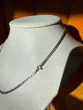 Load image into Gallery viewer, Italian Flat Mariner Link Sterling Silver Chain 18”
