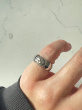 Load image into Gallery viewer, Vintage Sterling Lobster Ring Size 3.5
