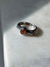 Load image into Gallery viewer, Carnelian Sterling Silver Ring Size 6.25
