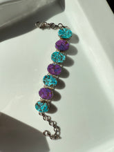 Load image into Gallery viewer, Chunky Sterling Silver Turquoise Bracelet
