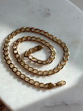 Load image into Gallery viewer, Chunky Curb Gold Vermeil Chain 20”
