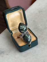 Load image into Gallery viewer, Seraphinite Sterling Silver Ring Size 6
