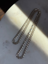Load image into Gallery viewer, Italian Sterling Silver Solid Cuban Chain 22”
