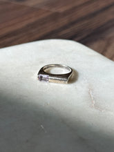 Load image into Gallery viewer, Vintage Amethyst Sterling Silver Ring Size 6
