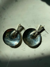 Load image into Gallery viewer, Mexico Black Onyx Sterling Silver Statement Earrings

