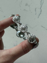 Load image into Gallery viewer, Marcasite Rose Sterling Silver Bracelet
