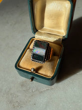Load image into Gallery viewer, Bloodstone &amp; Opal Sterling Silver Ring Size 7
