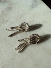 Load image into Gallery viewer, Vintage Fringe Sterling Silver Dangle Earrings
