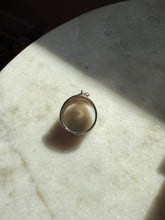 Load image into Gallery viewer, Dangle Heart Sterling Silver Ring Size 7.25
